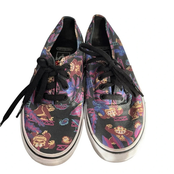 Vans x Nintendo Donkey Kong Limited Edition Sneaker Size 7 women or 5.5 … - Picture 1 of 12